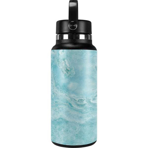 Crystal Turquoise Hydro Flask 32oz Wide Mouth Skin