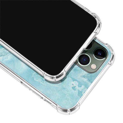 Crystal Turquoise iPhone 11 Pro Max Clear Case
