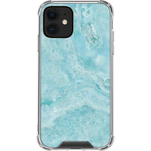 Crystal Turquoise iPhone 12 Clear Case