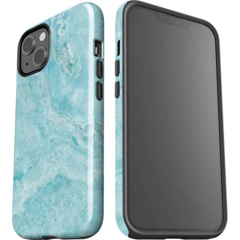 Crystal Turquoise iPhone 15 Plus Impact Case