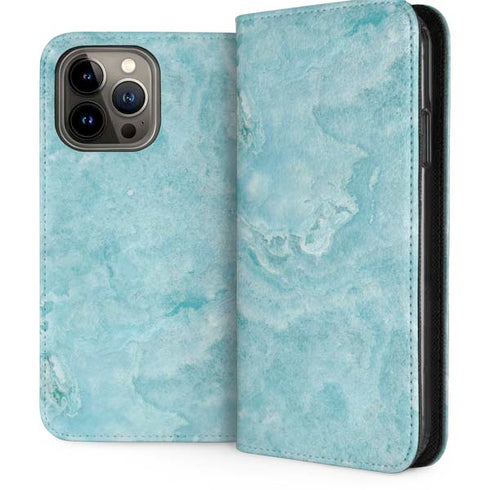 Crystal Turquoise iPhone 15 Pro Max Folio Case
