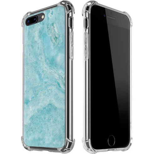 Crystal Turquoise iPhone 7/8 Plus Clear Case