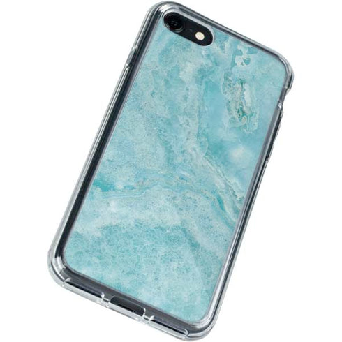 Crystal Turquoise iPhone SE (2nd & 3rd Gen) Clear Case