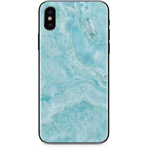 Crystal Turquoise iPhone X Skin