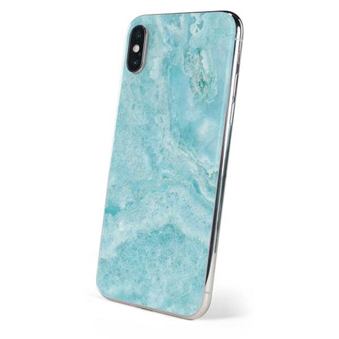 Crystal Turquoise iPhone X Skin