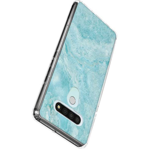 Crystal Turquoise LG Stylo 6 Clear Case