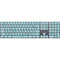 Crystal Turquoise Magic Keyboard with Numeric Keypad Skin