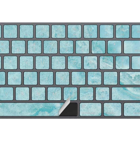 Crystal Turquoise Magic Keyboard with Numeric Keypad Skin