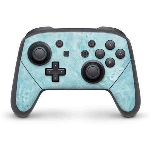 Crystal Turquoise Nintendo Switch Pro Controller Skin