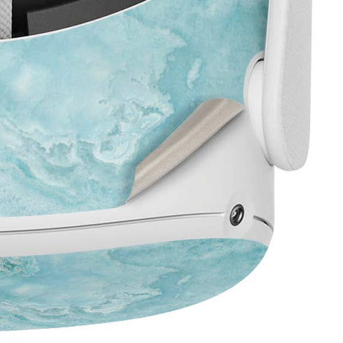 Crystal Turquoise Oculus Quest 2 Skin
