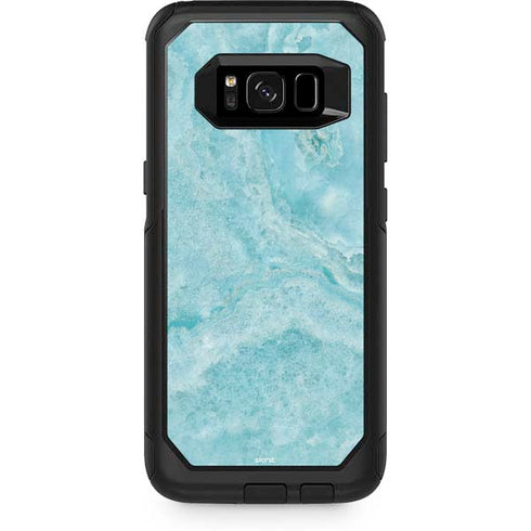 Crystal Turquoise Otterbox Commuter Galaxy Skin