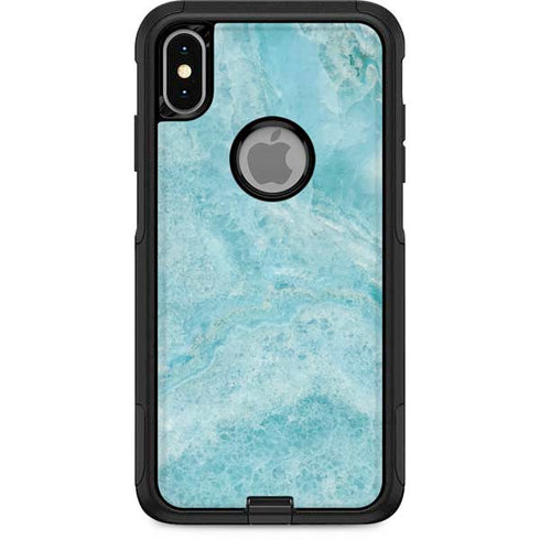 Crystal Turquoise Otterbox Commuter iPhone Skin