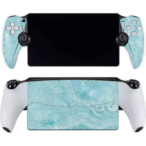 Crystal Turquoise PlayStation Portal Remote Player Skin