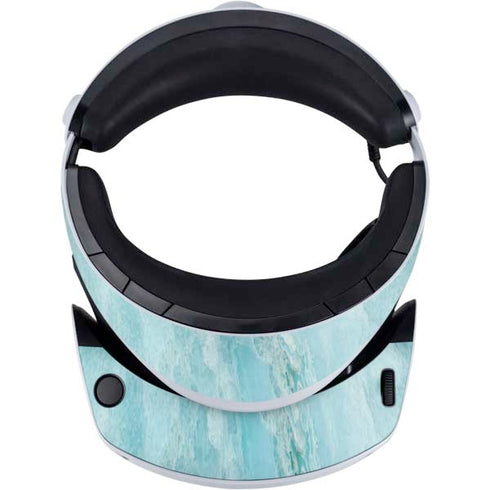 Crystal Turquoise PlayStation VR2 Skin