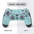 Crystal Turquoise PS4 Controller Skin