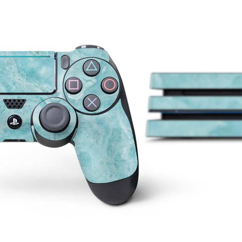 Crystal Turquoise PS4 Pro Bundle Skin
