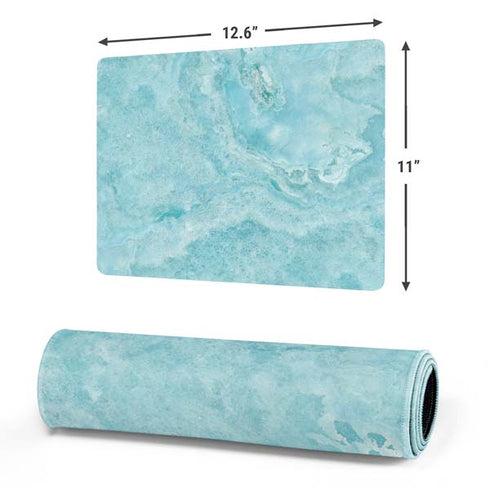 Crystal Turquoise Gaming Mouse Pad
