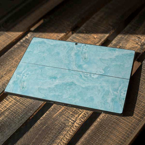 Crystal Turquoise Surface Pro 7 Skin