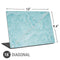 Crystal Turquoise Universal Laptop 16in (13 x 9.4in) Skin