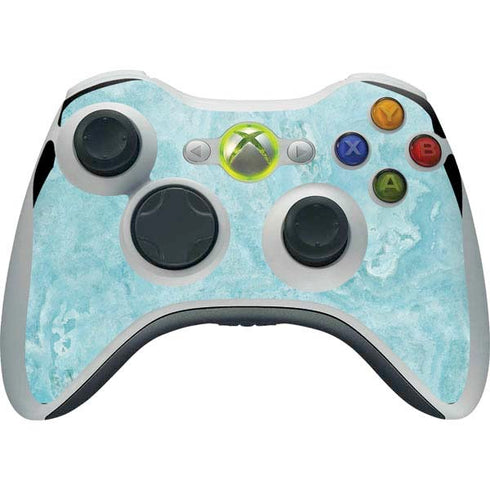 Crystal Turquoise Xbox 360 Wireless Controller Skin