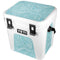 Crystal Turquoise YETI Roadie 24 Hard Cooler Skin