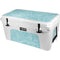 Crystal Turquoise YETI Tundra 65 Hard Cooler Skin