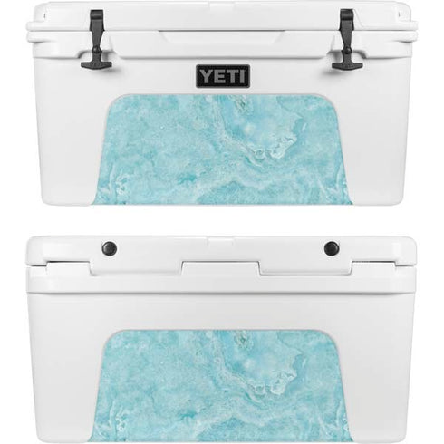 Crystal Turquoise YETI Tundra 65 Hard Cooler Skin