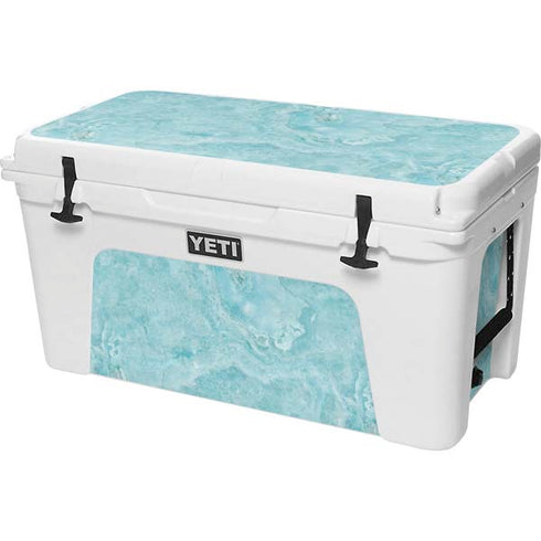 Crystal Turquoise YETI Tundra 75 Hard Cooler Skin