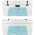 Crystal Turquoise YETI Tundra 75 Hard Cooler Skin