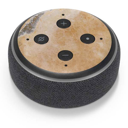 Crystal Vanilla Amazon Echo Dot Skin