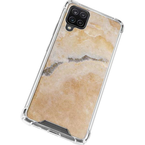 Crystal Vanilla Galaxy A12 Clear Case