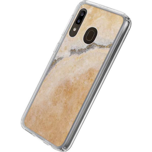 Crystal Vanilla Galaxy A20 Clear Case