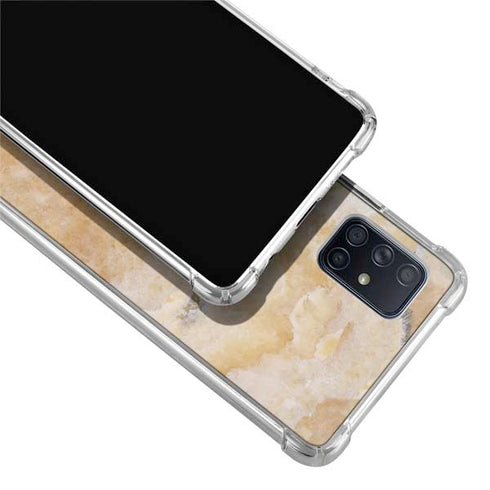 Crystal Vanilla Galaxy A71 5G Clear Case