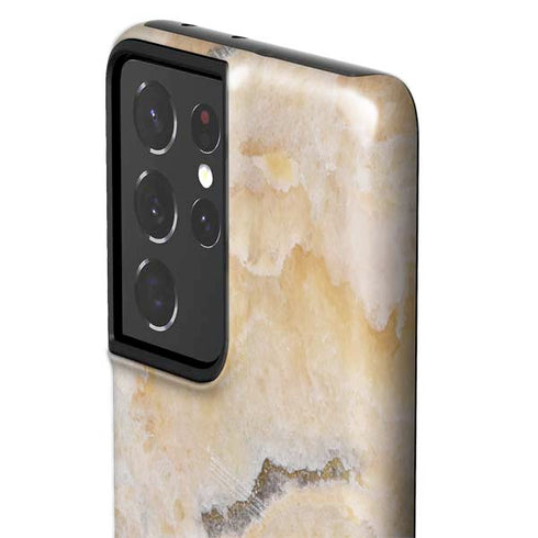 Crystal Vanilla Galaxy S21 Ultra 5G Pro Case