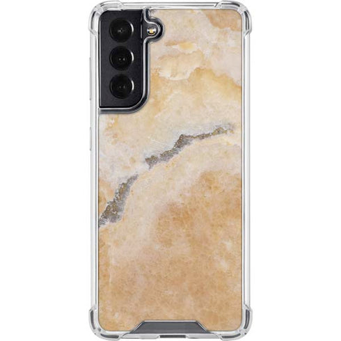 Crystal Vanilla Galaxy S22 Clear Case