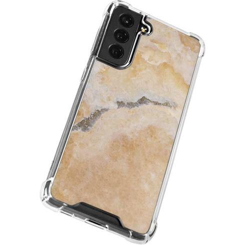 Crystal Vanilla Galaxy S22 Clear Case