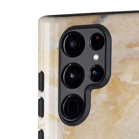 Crystal Vanilla Galaxy S22 Ultra Pro Case
