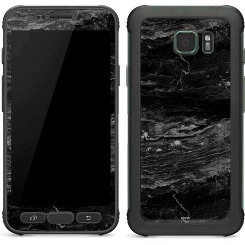 Crystal Black Galaxy S7 Active Skin