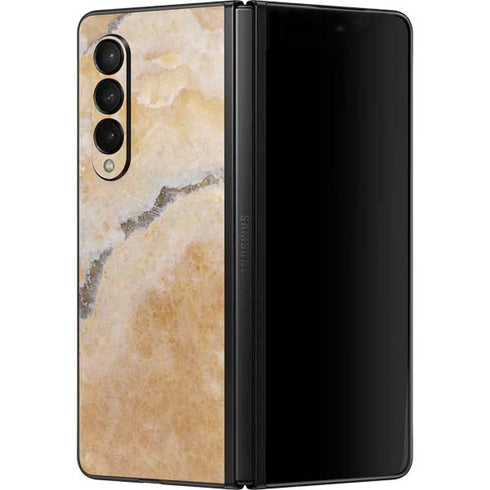 Crystal Vanilla Galaxy Z Fold3 5G Skin