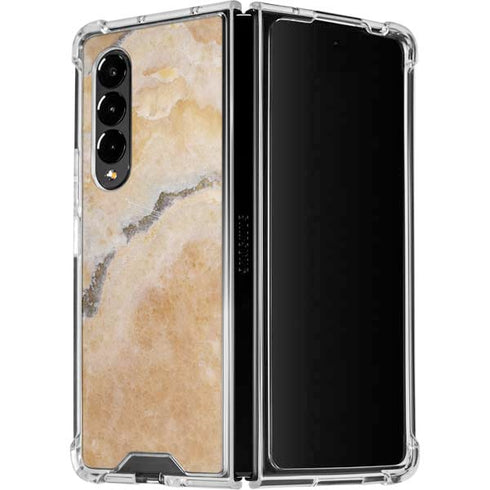 Crystal Vanilla Galaxy Z Fold4 5G Clear Case