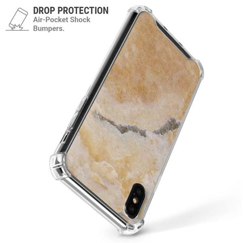 Crystal Vanilla iPhone XS Max Clear Case