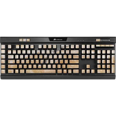 Crystal Vanilla K95 RGB PLATINUM Mechanical Gaming Keyboard Skin