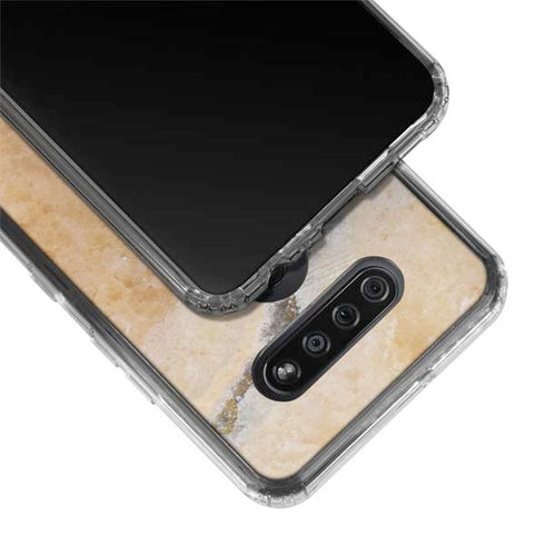 Crystal Vanilla LG K51/Q51 Clear Case