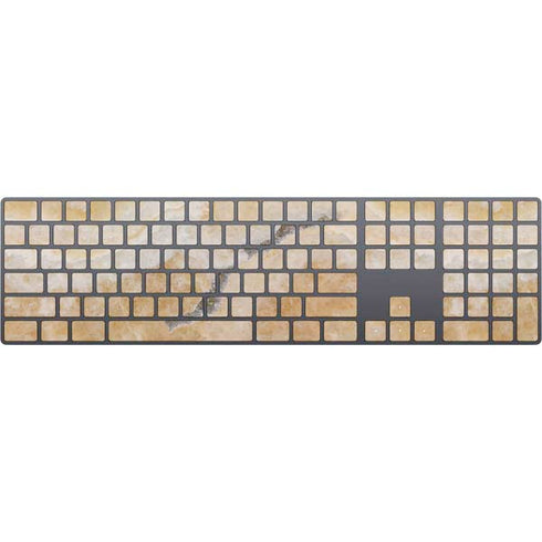 Crystal Vanilla Magic Keyboard with Numeric Keypad Skin
