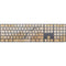Crystal Vanilla Magic Keyboard with Numeric Keypad Skin