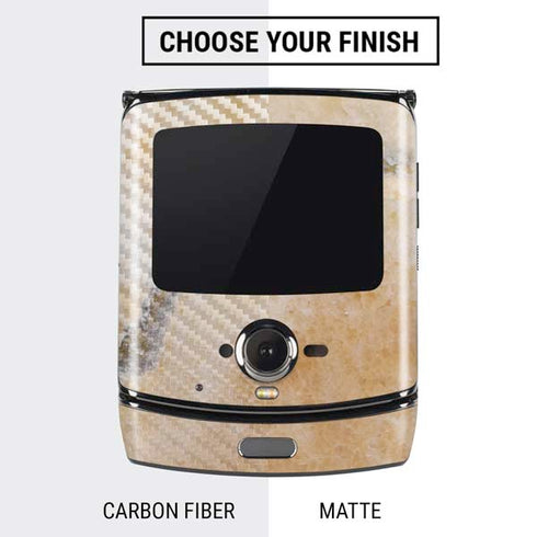 Crystal Vanilla Motorola RAZR Skin