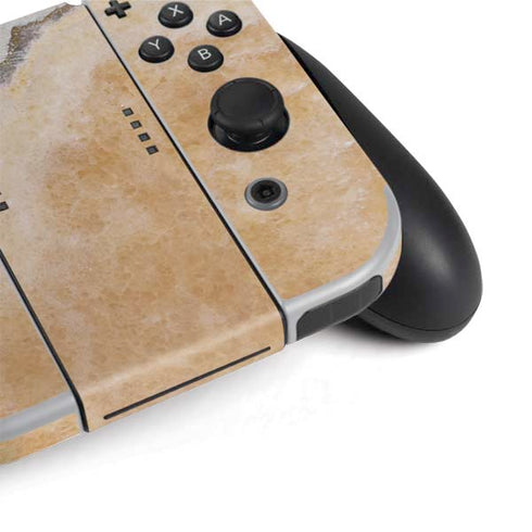 Crystal Vanilla Nintendo Switch OLED (2021) Skin