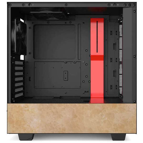 Crystal Vanilla NZXT H510 Compact ATX Mid-Tower Case Skin