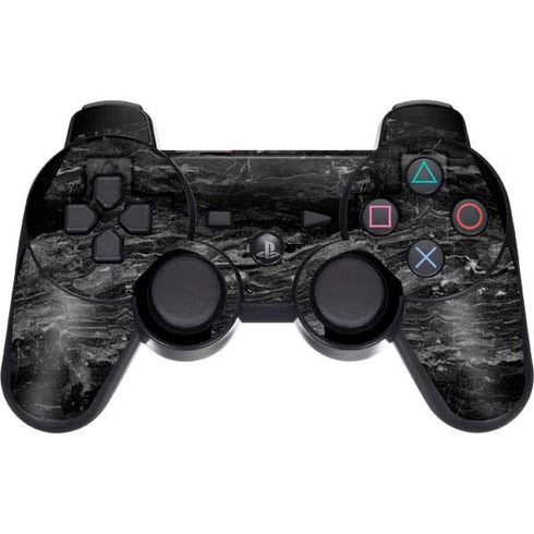 Crystal Black PS3 Dual Shock wireless controller Skin