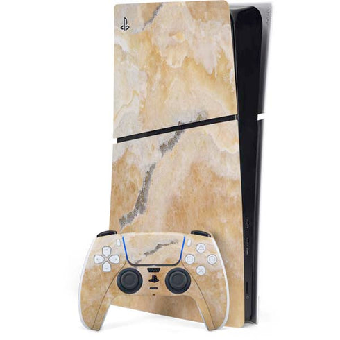 Crystal Vanilla PS5 Slim Digital Edition Bundle Skin